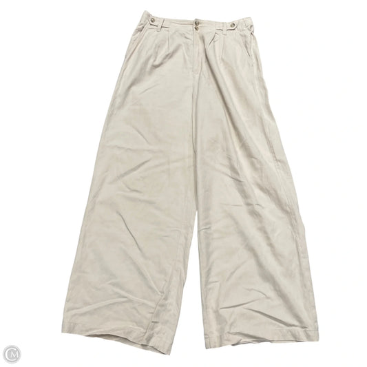 Pants Wide Leg By Madewell In Tan, Size: 8