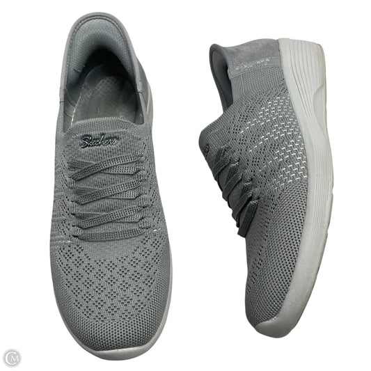Shoes Sneakers By Skechers In Grey, Size: 7