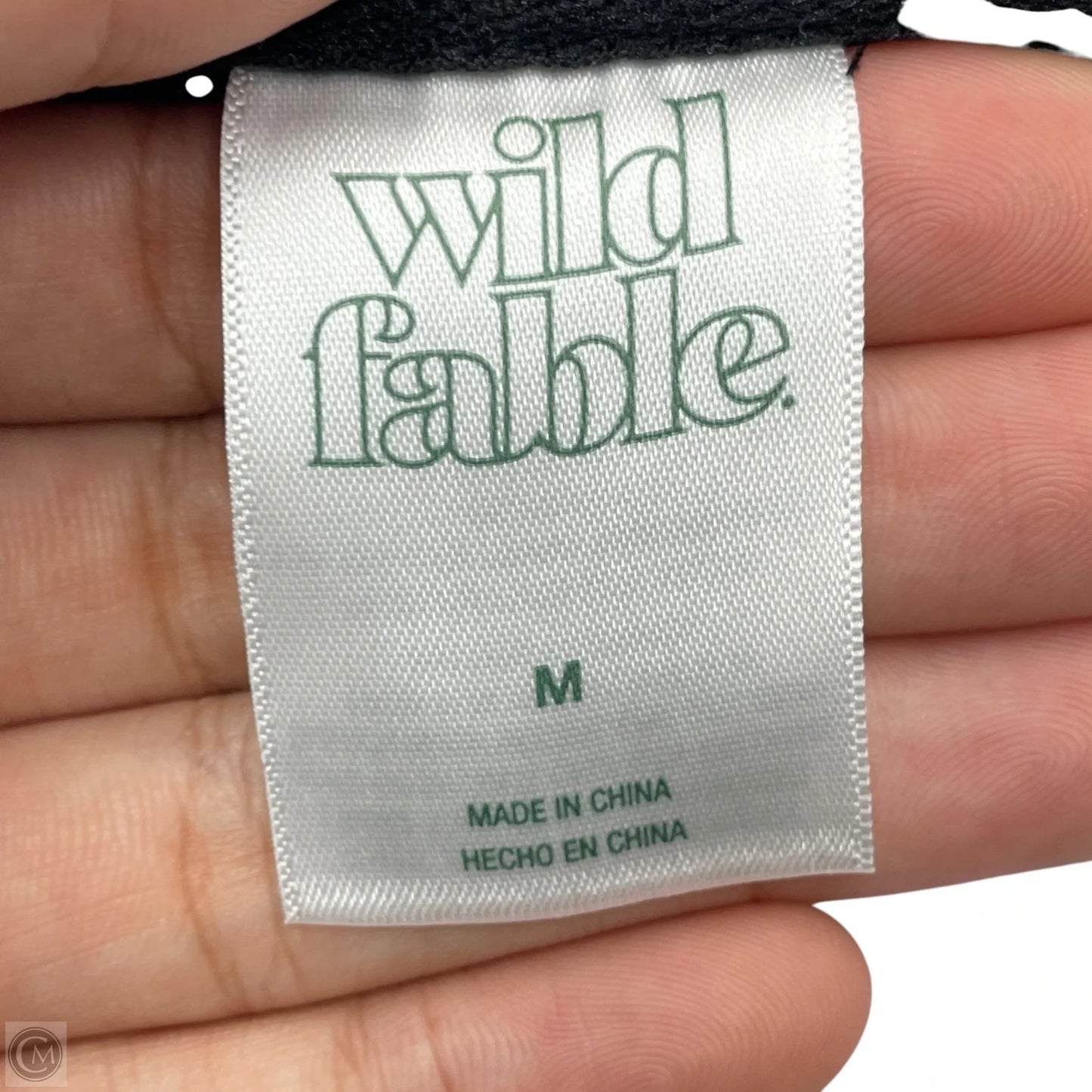 Swimsuit Top By Wild Fable In Black, Size: M
