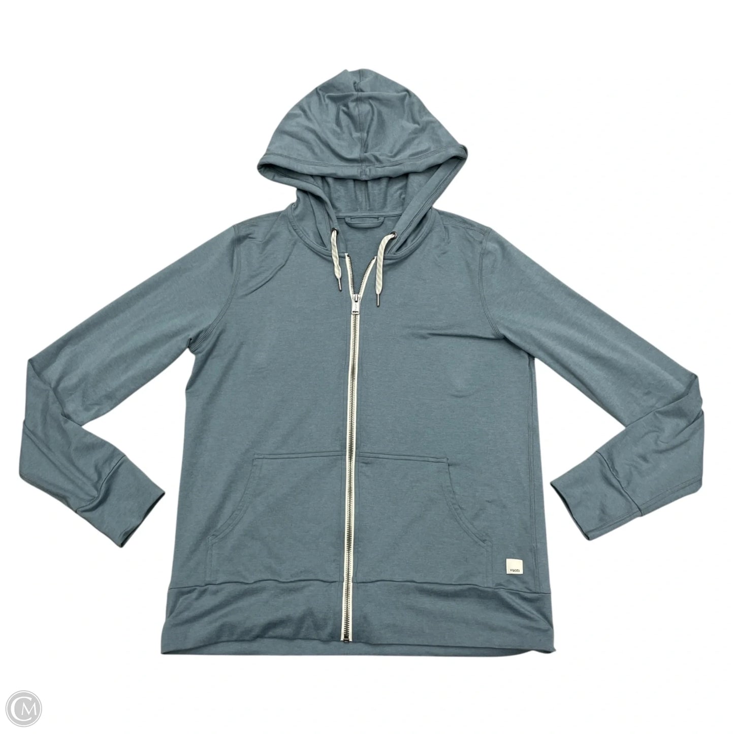 Athletic Sweatshirt Hoodie By Vuori In Blue, Size: S