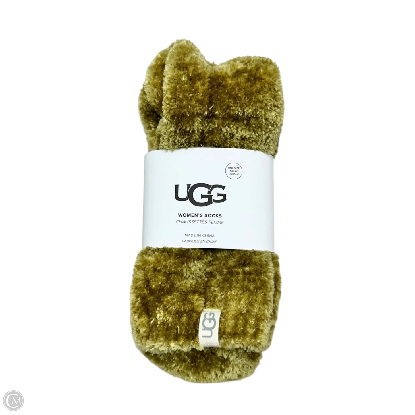 Socks Designer By Ugg In Green, Size: 5-10