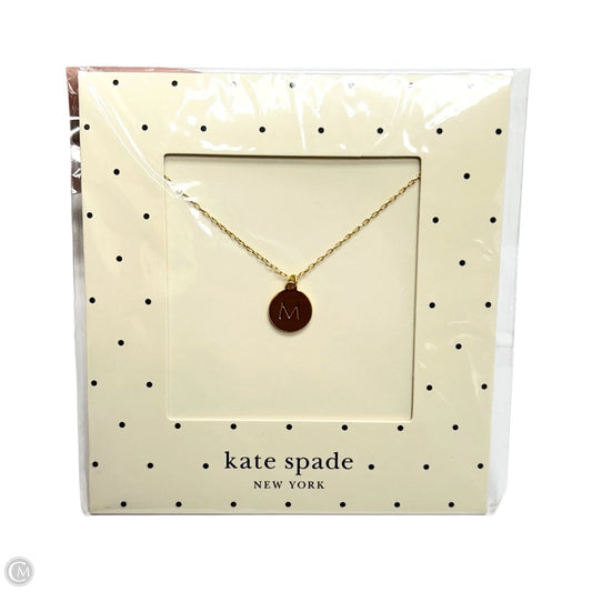 Necklace Designer By Kate Spade