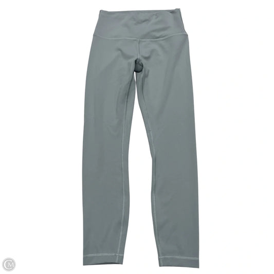 Athletic Leggings By Lululemon In Grey, Size: S