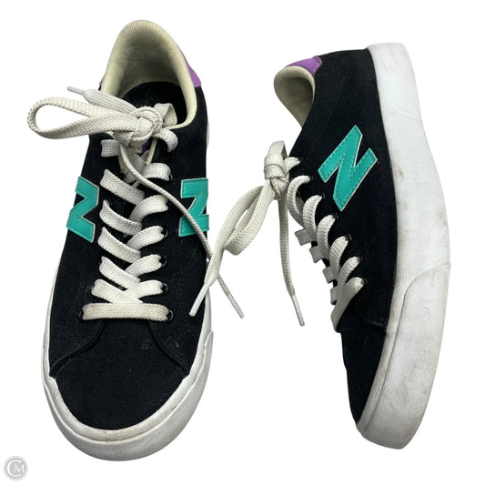 Shoes Sneakers By New Balance In Black & Blue, Size: 6.5