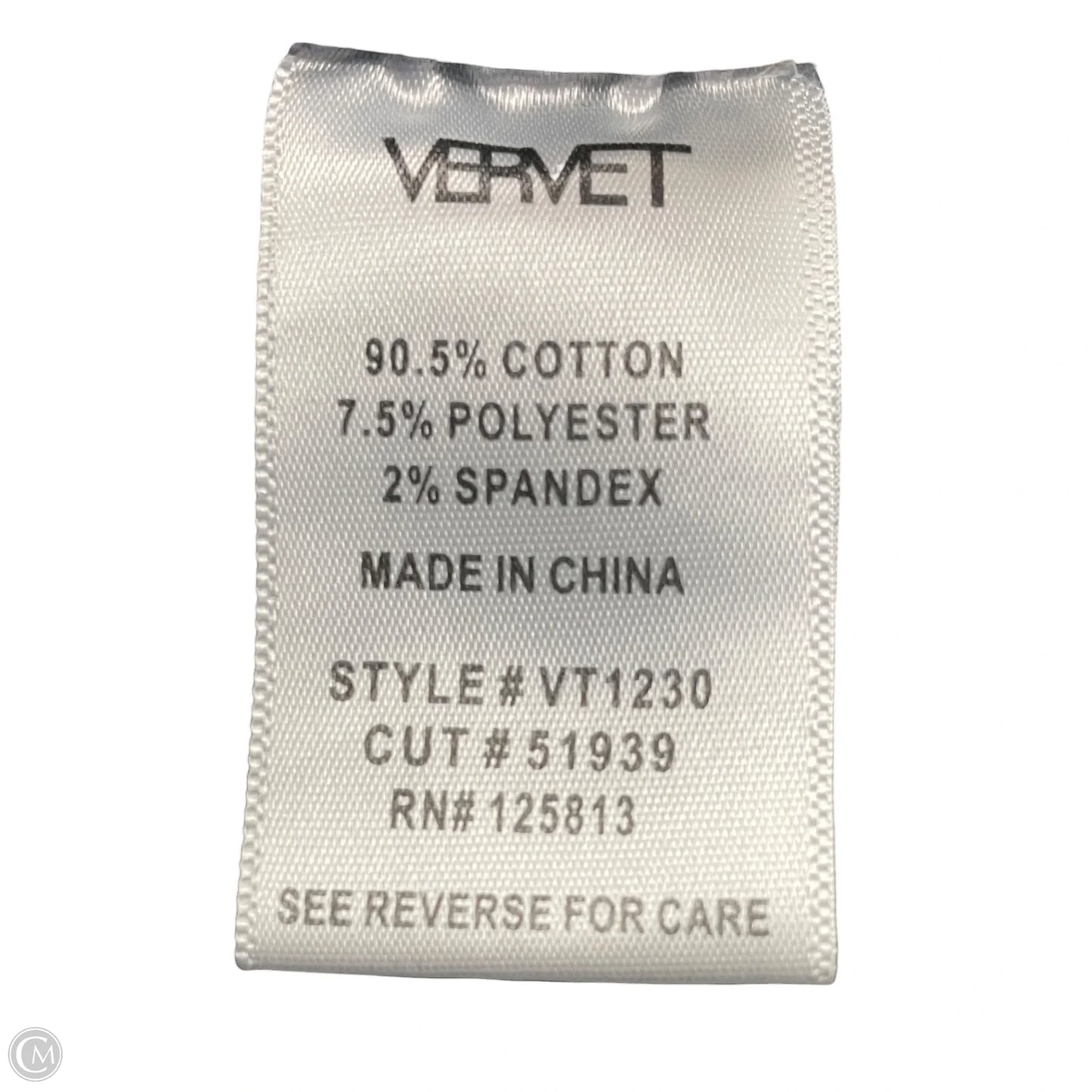 Jeans Wide Leg By Vervet In Blue Denim, Size: 8