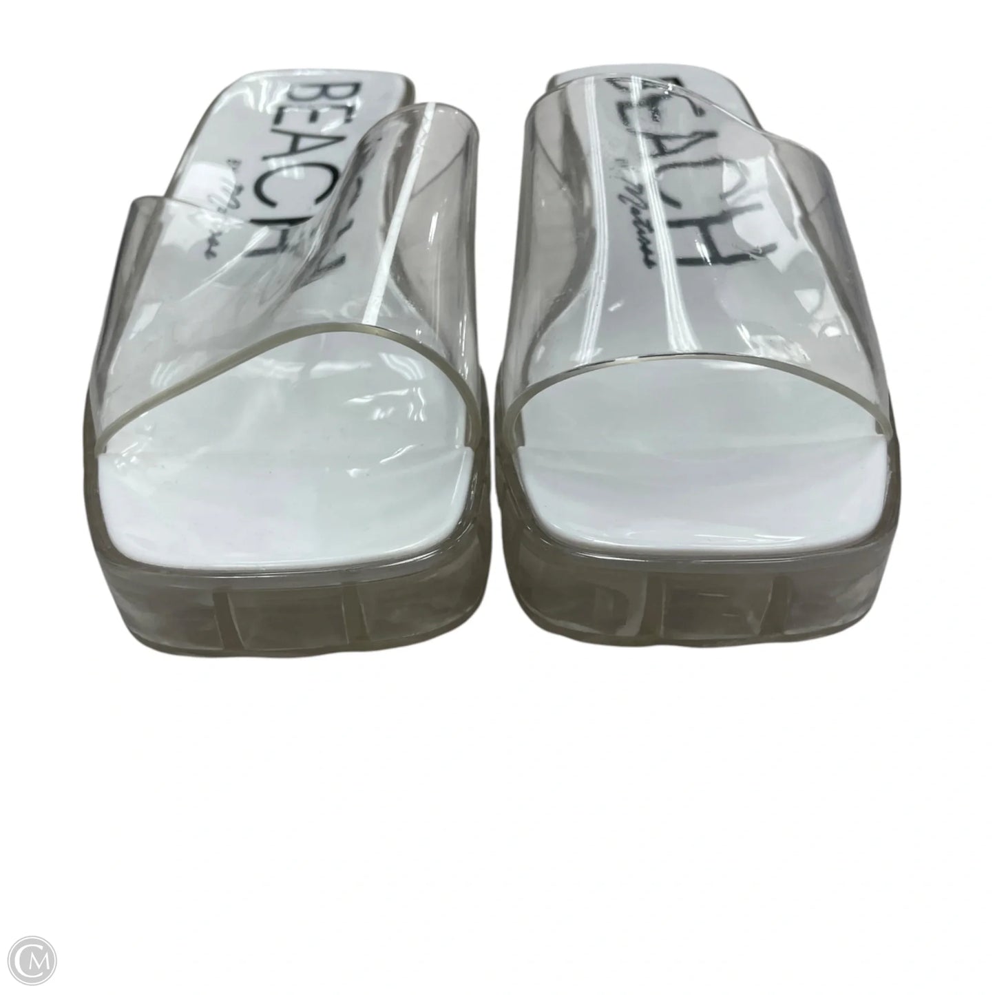 Sandals Heels Block By Matisse In Clear, Size: 7