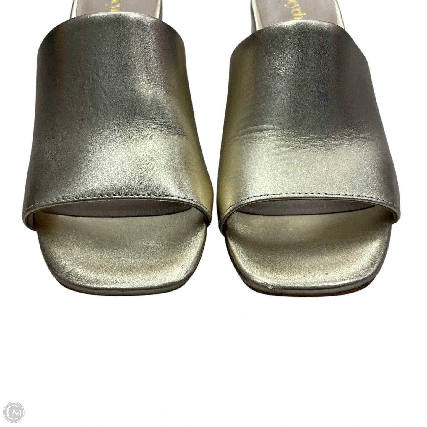Sandals Heels Block By Seychelles In Gold, Size: 7.5