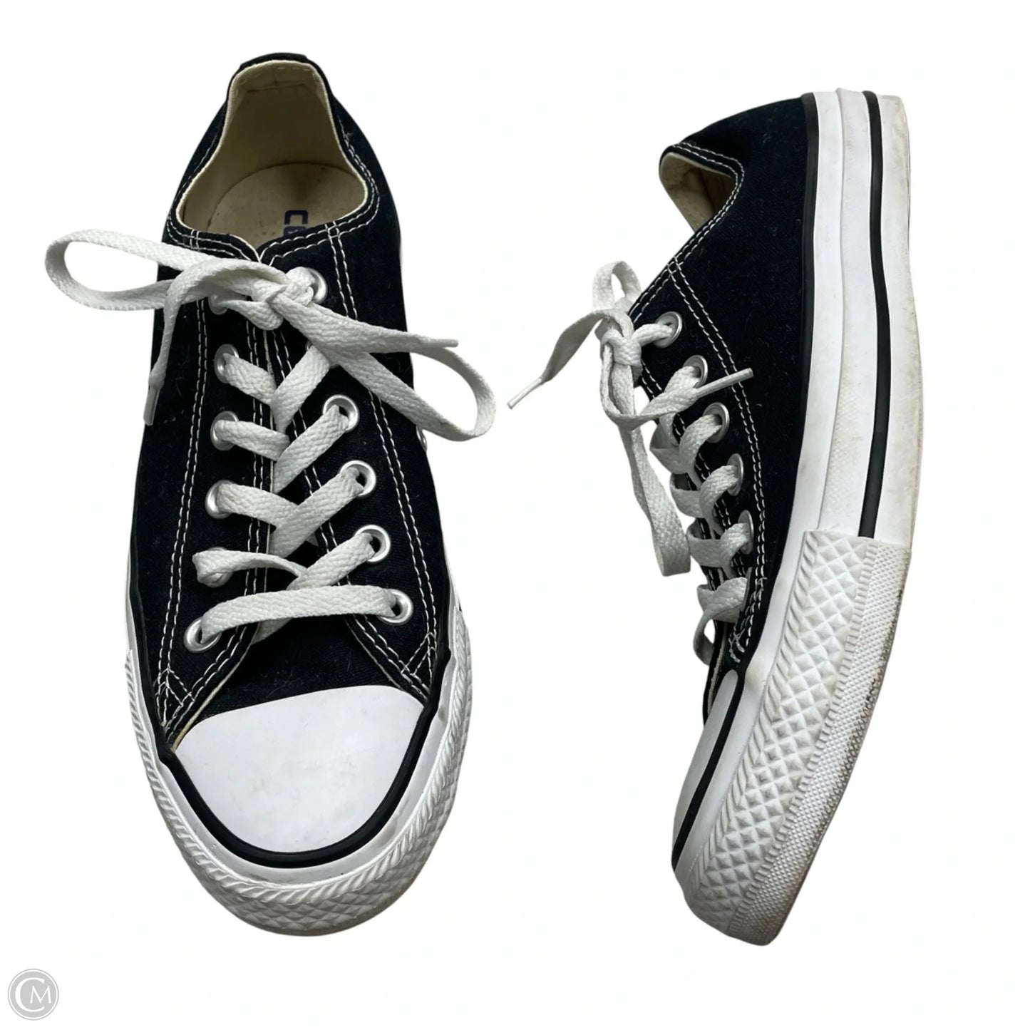 Shoes Sneakers By Converse In Black & White, Size: 8