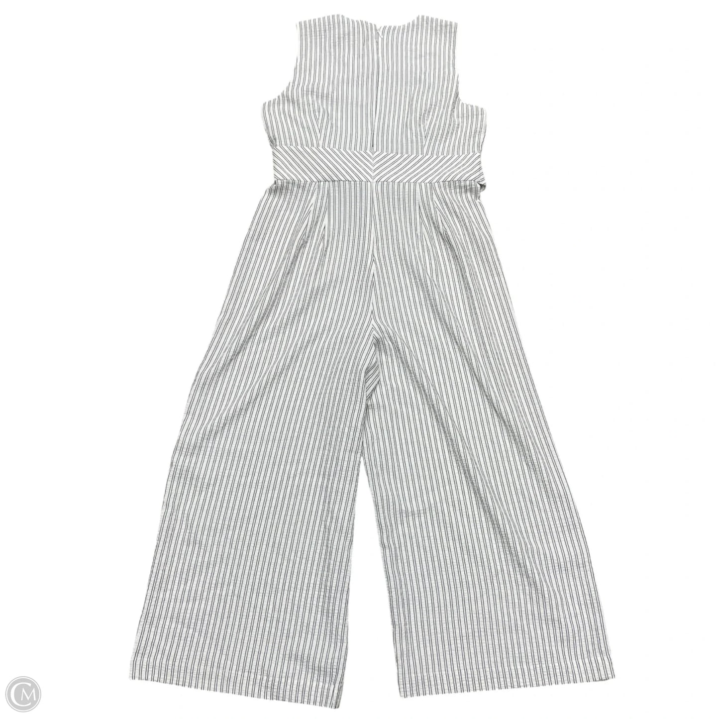 Jumpsuit By Calvin Klein In Striped Pattern, Size: M