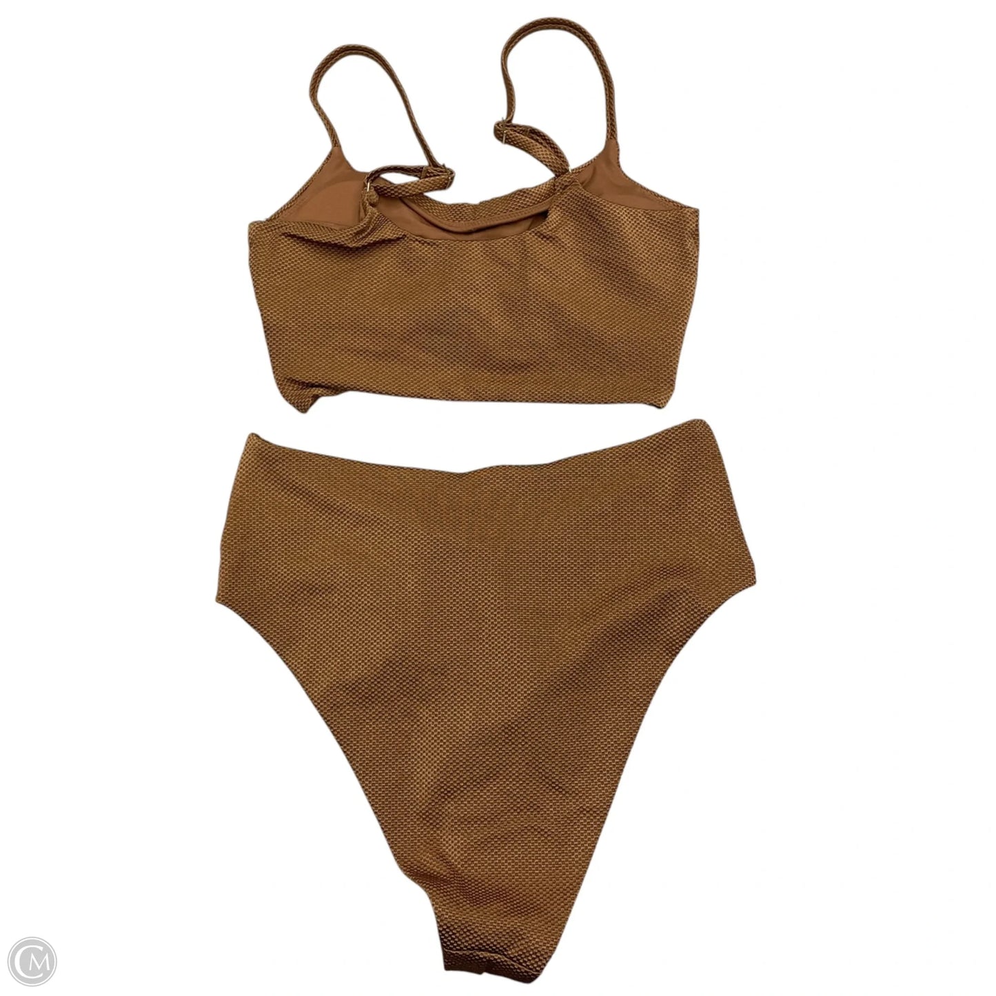 Swimsuit Top By Aerie In Brown, Size: Xs