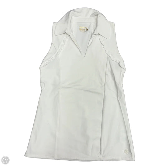 Top Sleeveless Designer By Lilly Pulitzer In White, Size: Xxs