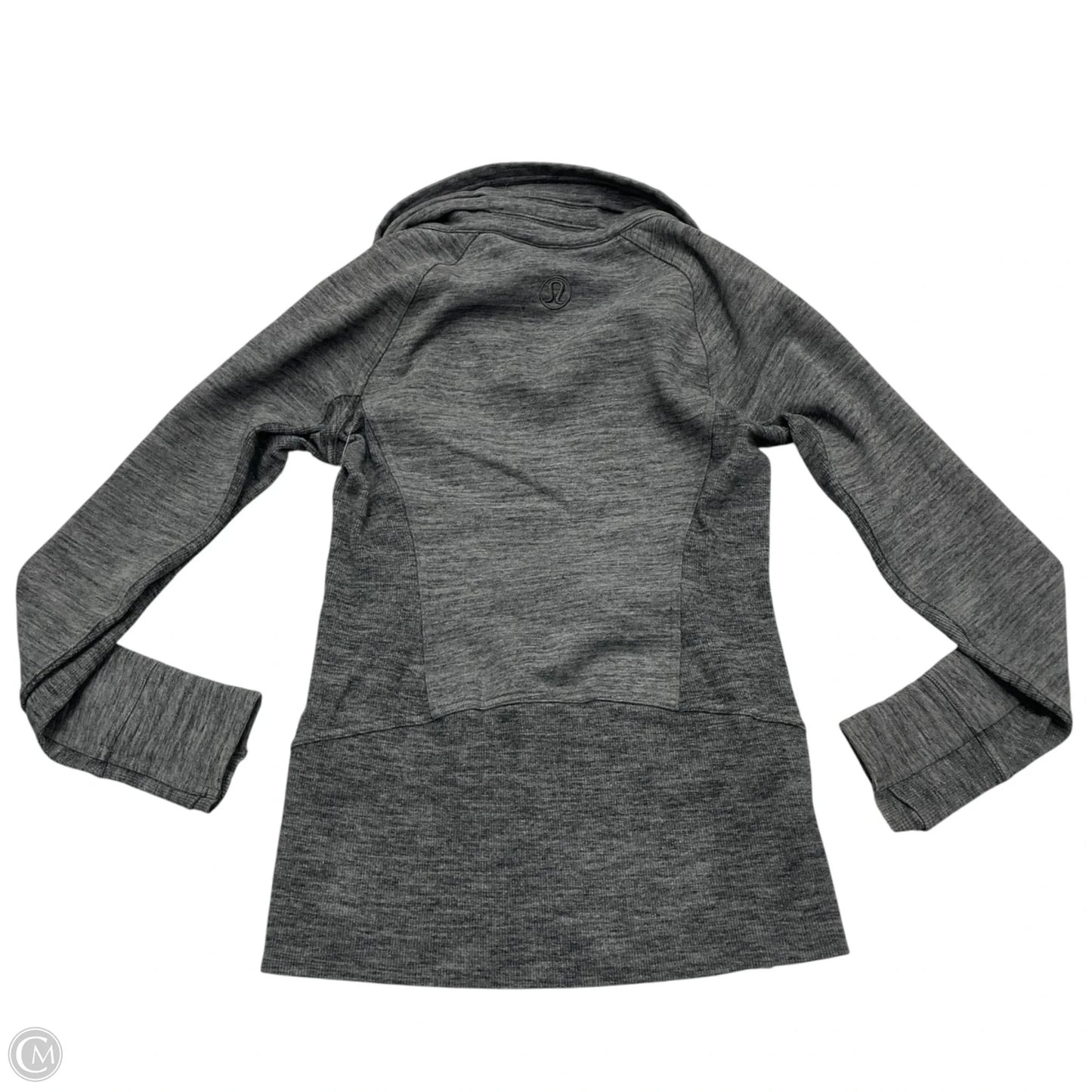 Athletic Jacket By Lululemon In Grey, Size: S