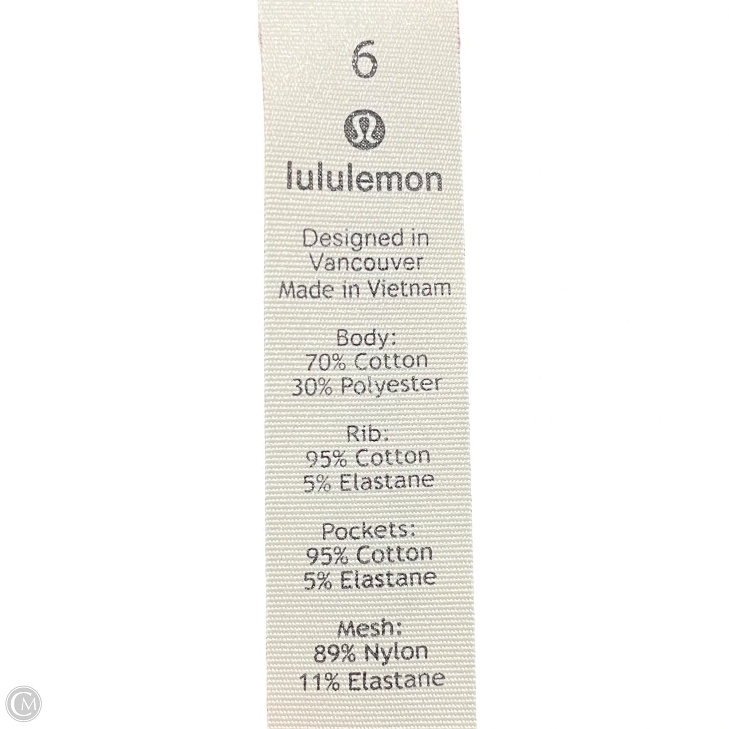 Athletic Jacket By Lululemon In Grey, Size: S