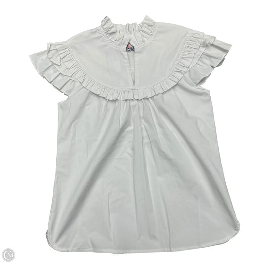 Top Short Sleeve By Ck Bradley In White, Size: Xs