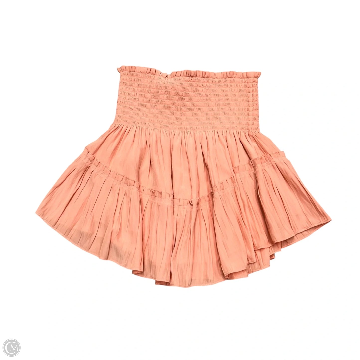 Skirt Mini & Short By Ramy Brook In Peach, Size: Xxs
