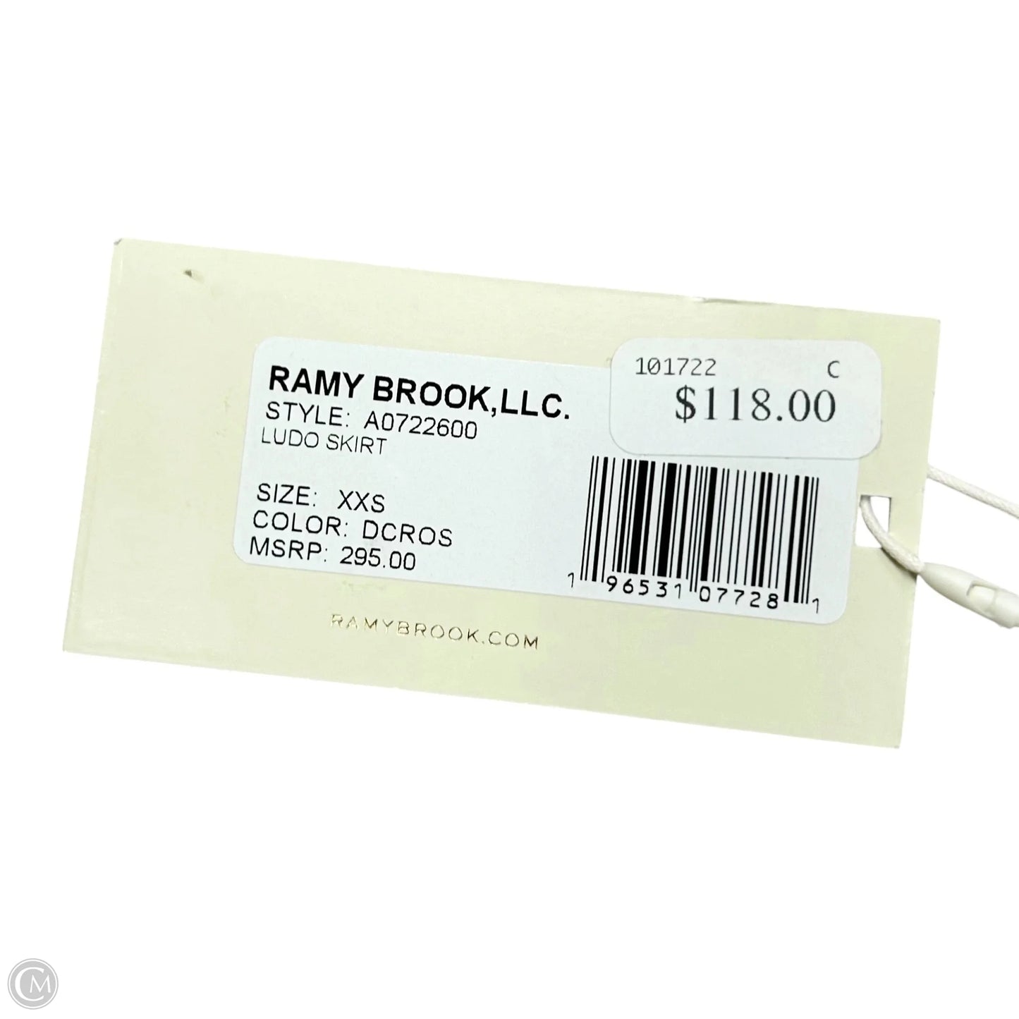 Skirt Mini & Short By Ramy Brook In Peach, Size: Xxs
