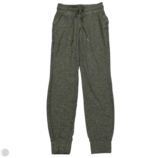 Athletic Pants By Lululemon In Black & Green, Size: S