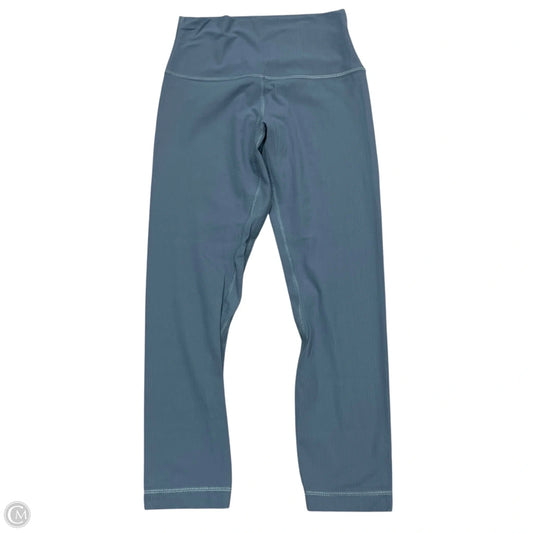 Athletic Leggings By Lululemon In Blue, Size: S