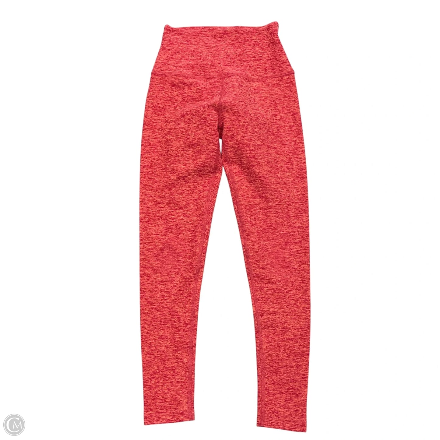 Athletic Leggings By Beyond Yoga In Pink & Red, Size: L