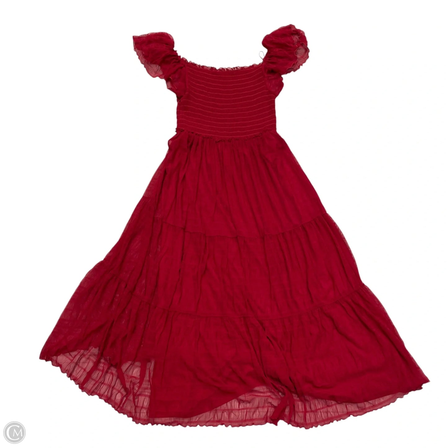 Dress Party Midi By Max Studio In Red, Size: M