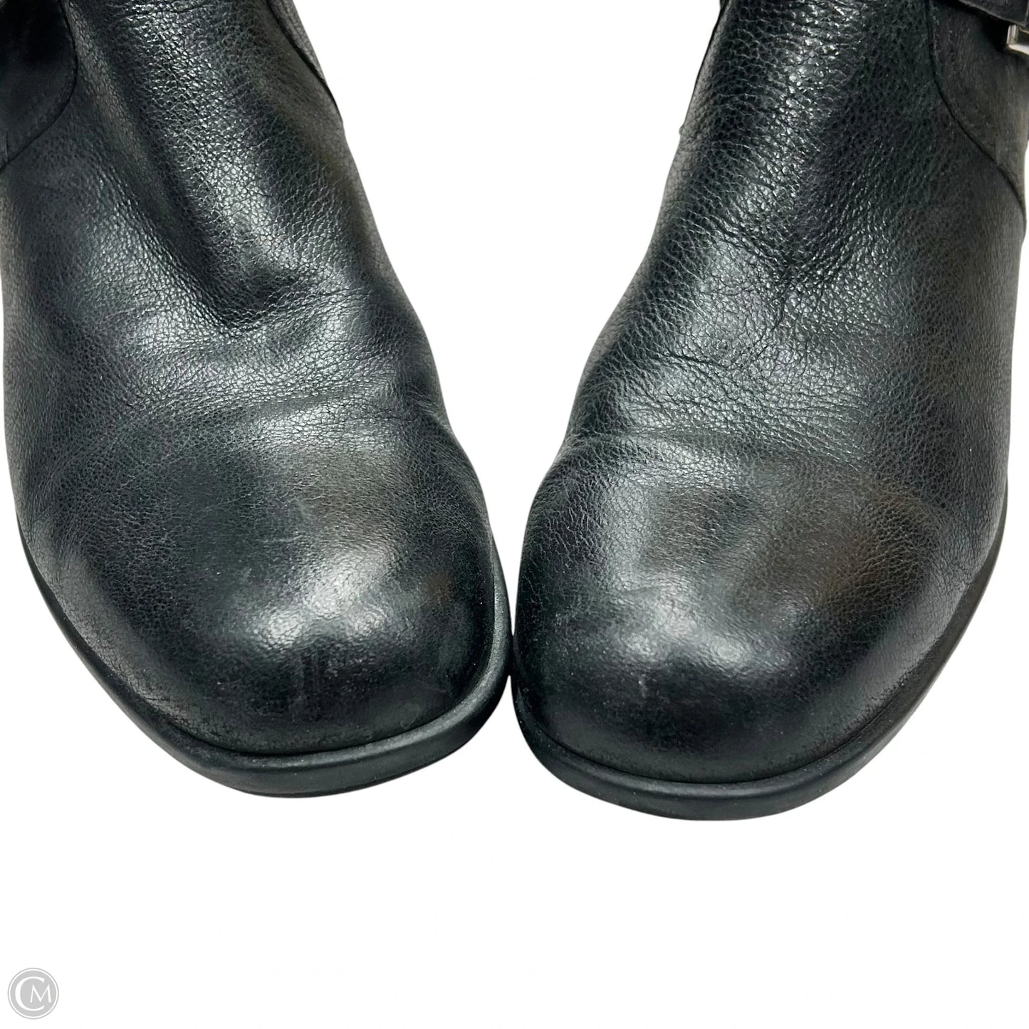 Boots Luxury Designer By Prada In Black, Size: 8