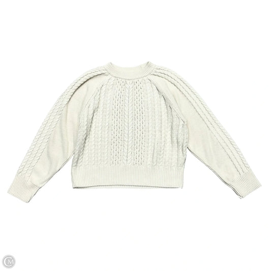 Sweater By Anthropologie In Cream, Size: Xl