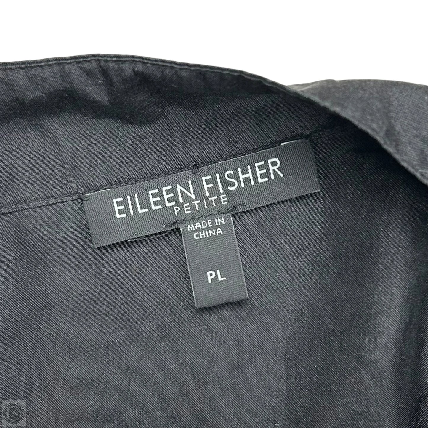 Dress Casual Maxi By Eileen Fisher In Black, Size: Lp