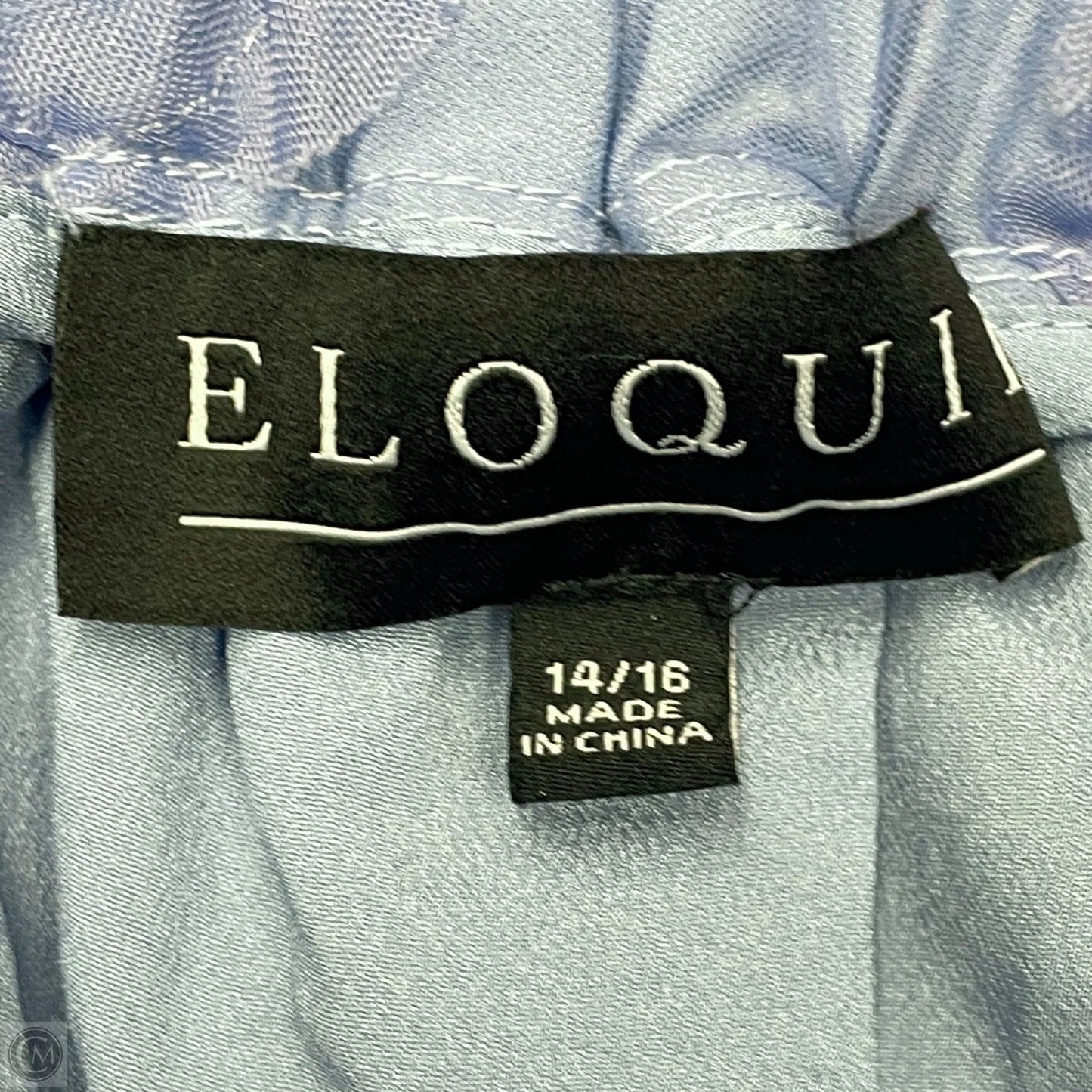 Skirt Midi By Eloquii In Blue, Size: 14