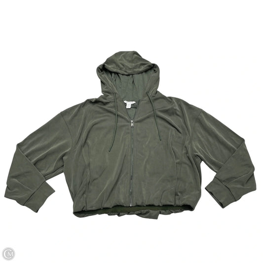Athletic Jacket By Athleta In Green, Size: Xl