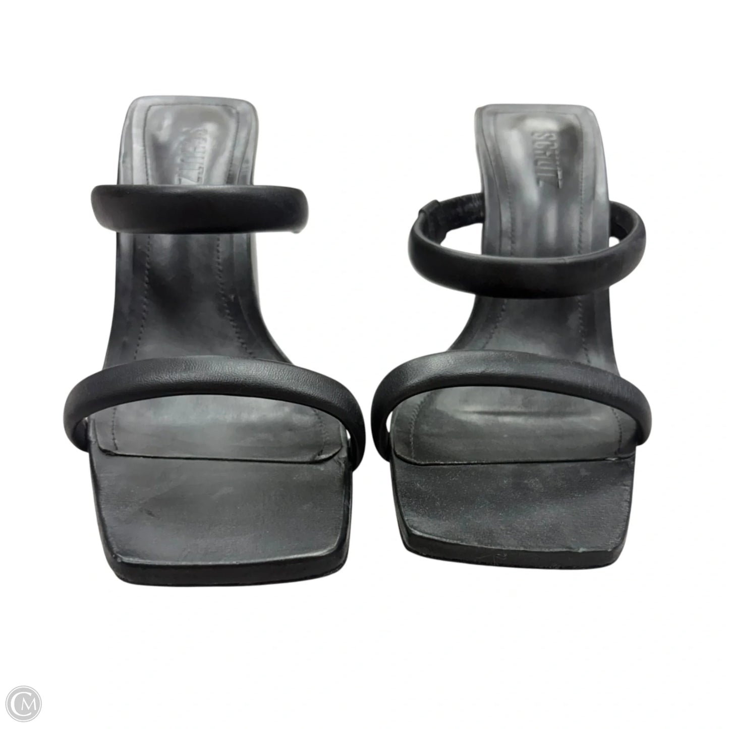Sandals Heels Block By Schutz In Black, Size: 9.5