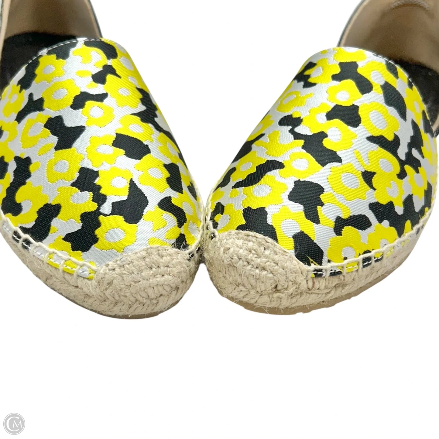 Shoes Luxury Designer By Jimmy Choo In Black & Yellow, Size: 6.5