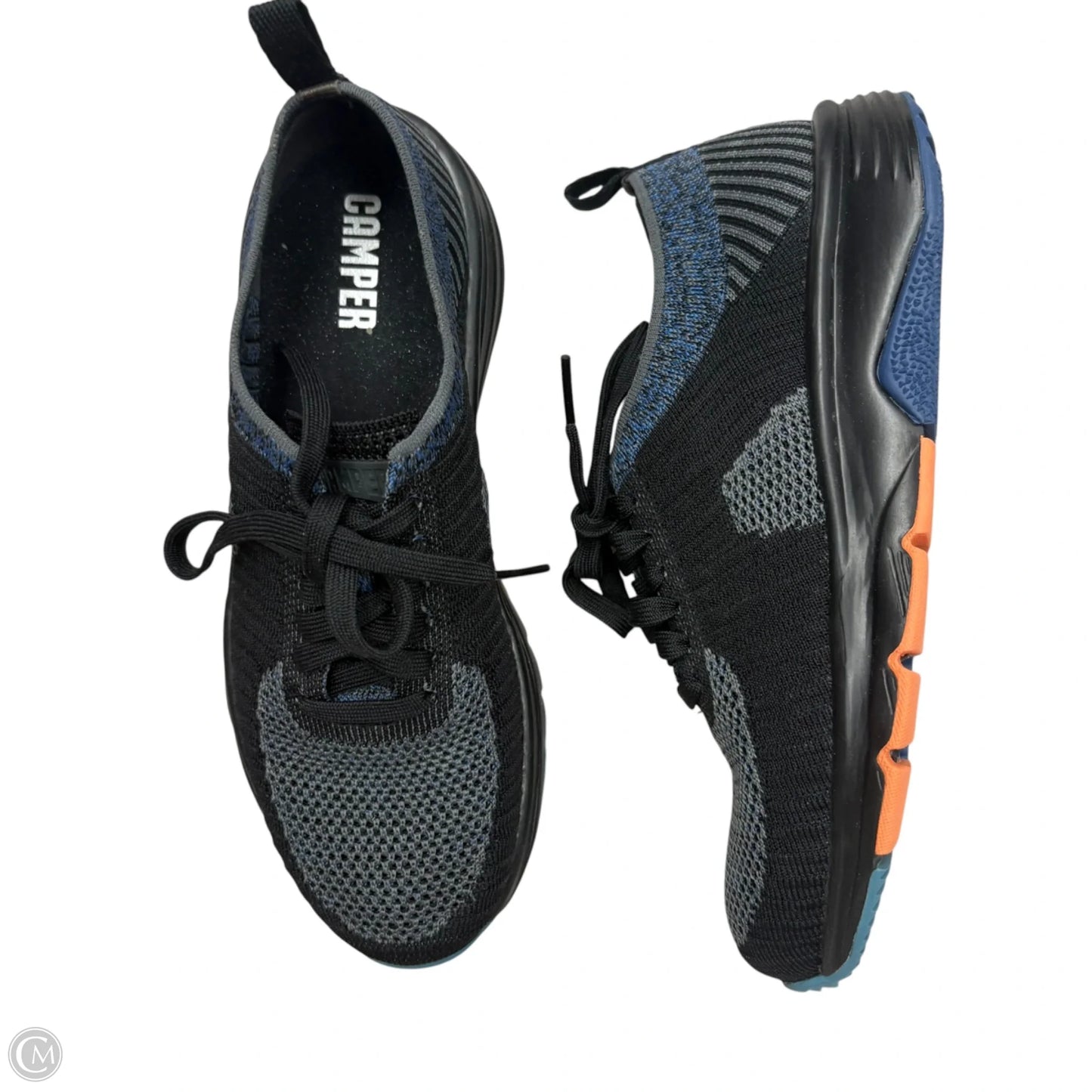 Shoes Athletic By Camper In Black & Blue, Size: 6.5