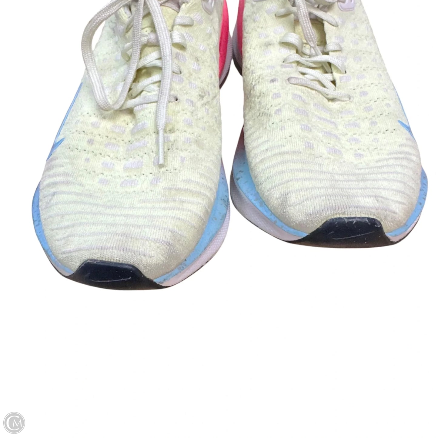 Shoes Athletic By Nike In Yellow, Size: 11