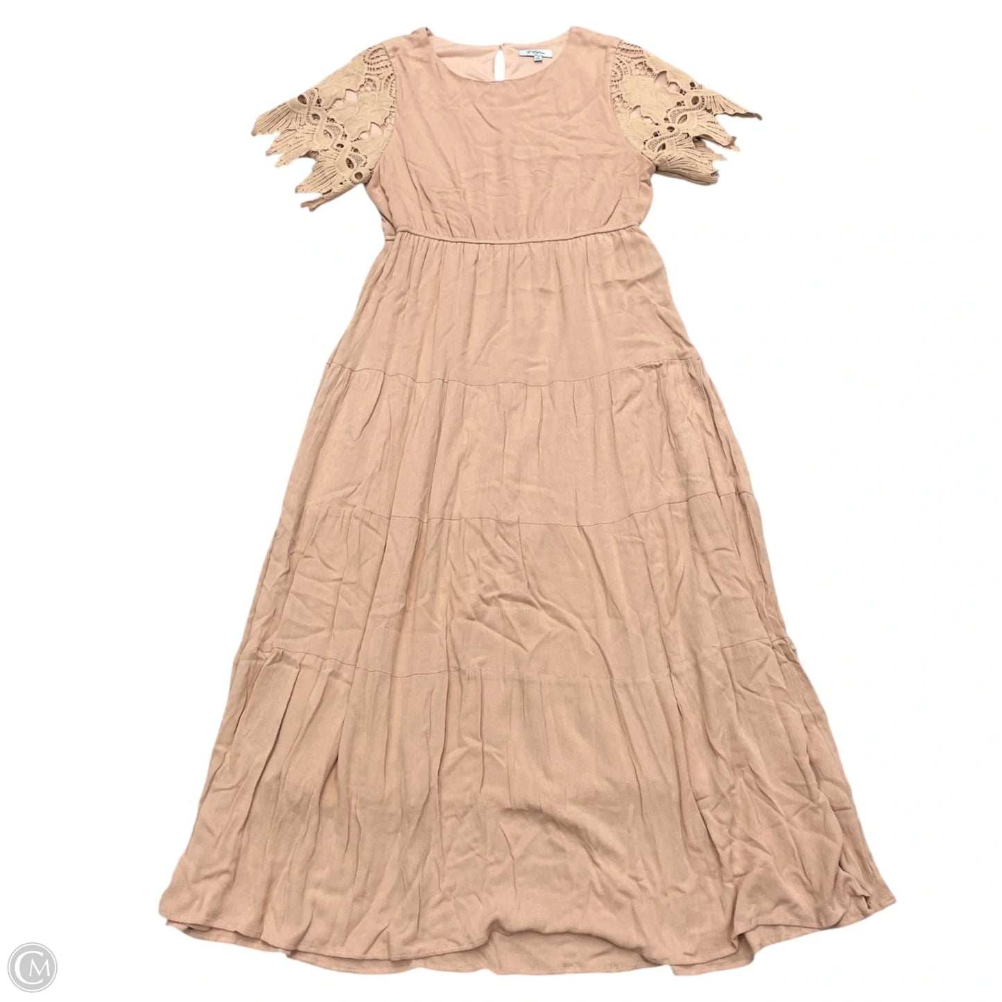 Dress Casual Maxi By Polygram In Mauve, Size: M