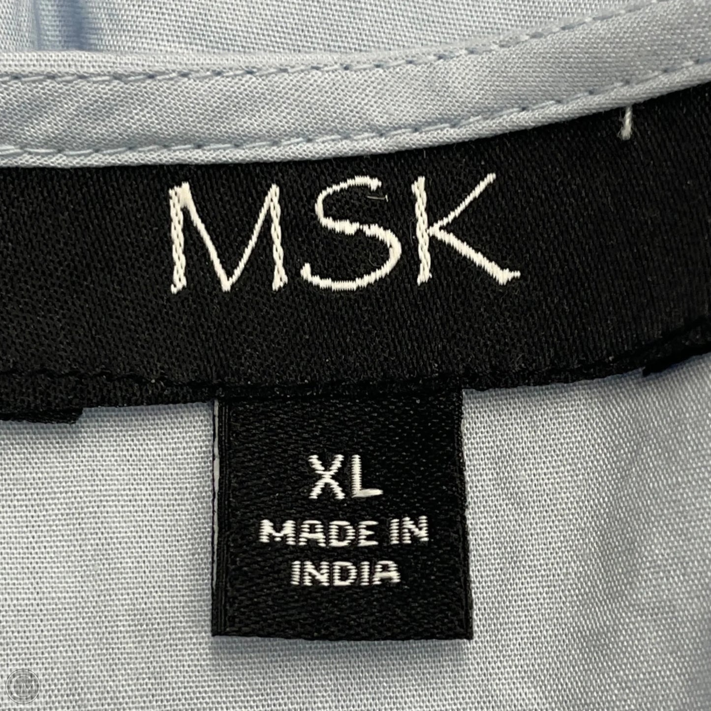 Dress Casual Maxi By Msk In Blue, Size: Xl
