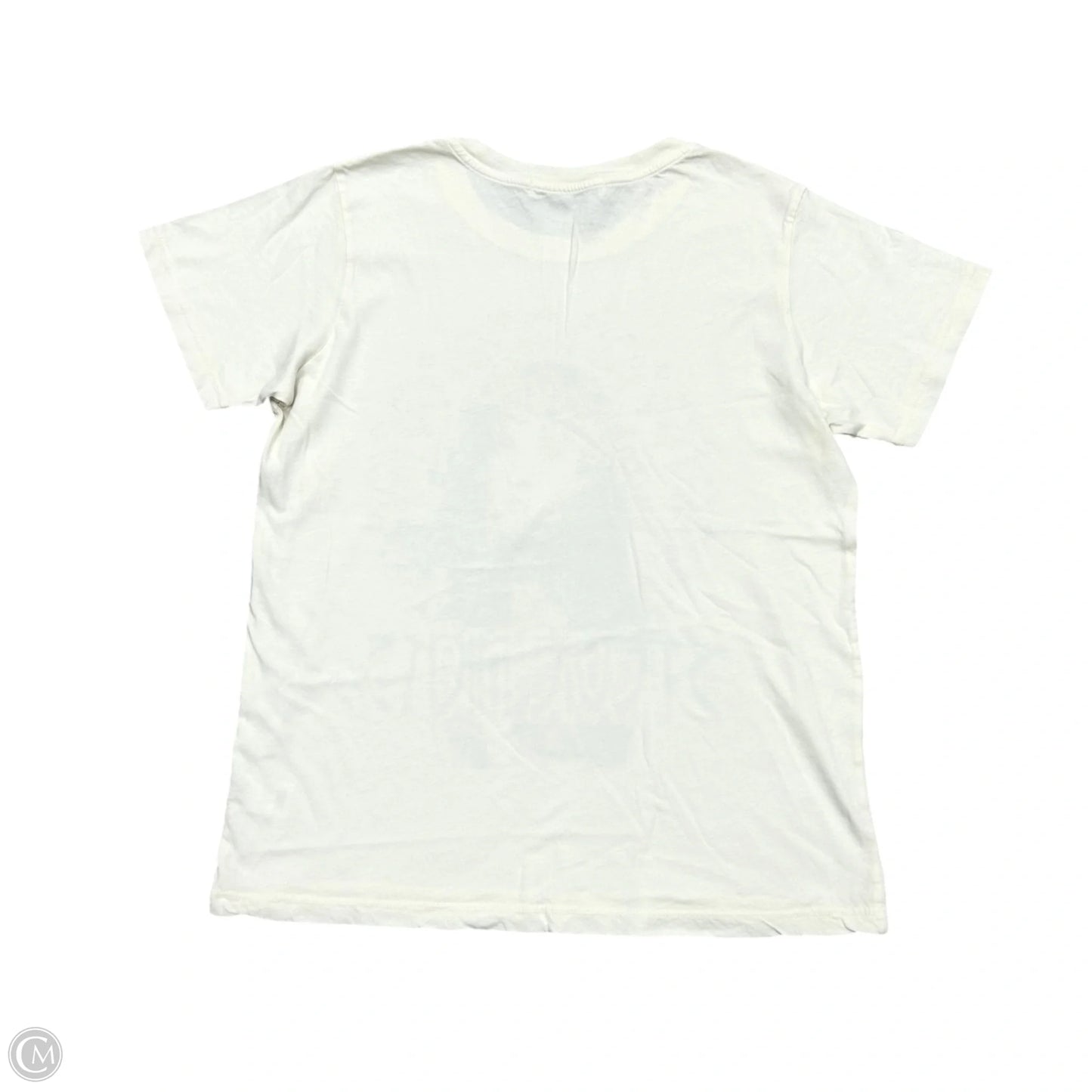 Top Short Sleeve By Anthropologie In Black & White, Size: Xs