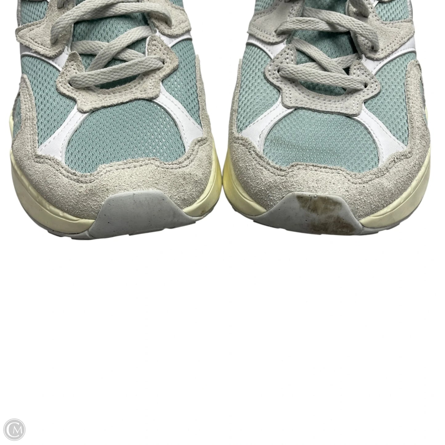 Shoes Sneakers By Nike In Blue & Grey, Size: 10