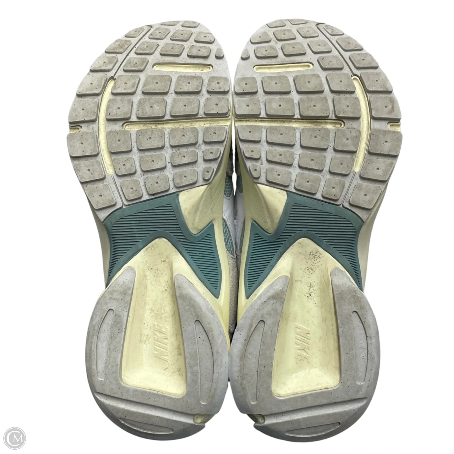 Shoes Sneakers By Nike In Blue & Grey, Size: 10