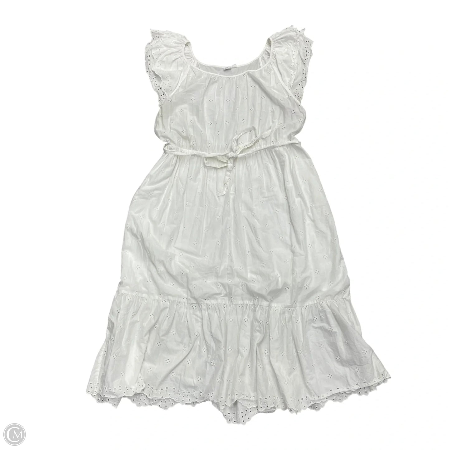 Dress Casual Maxi By Gap In White, Size: Xl