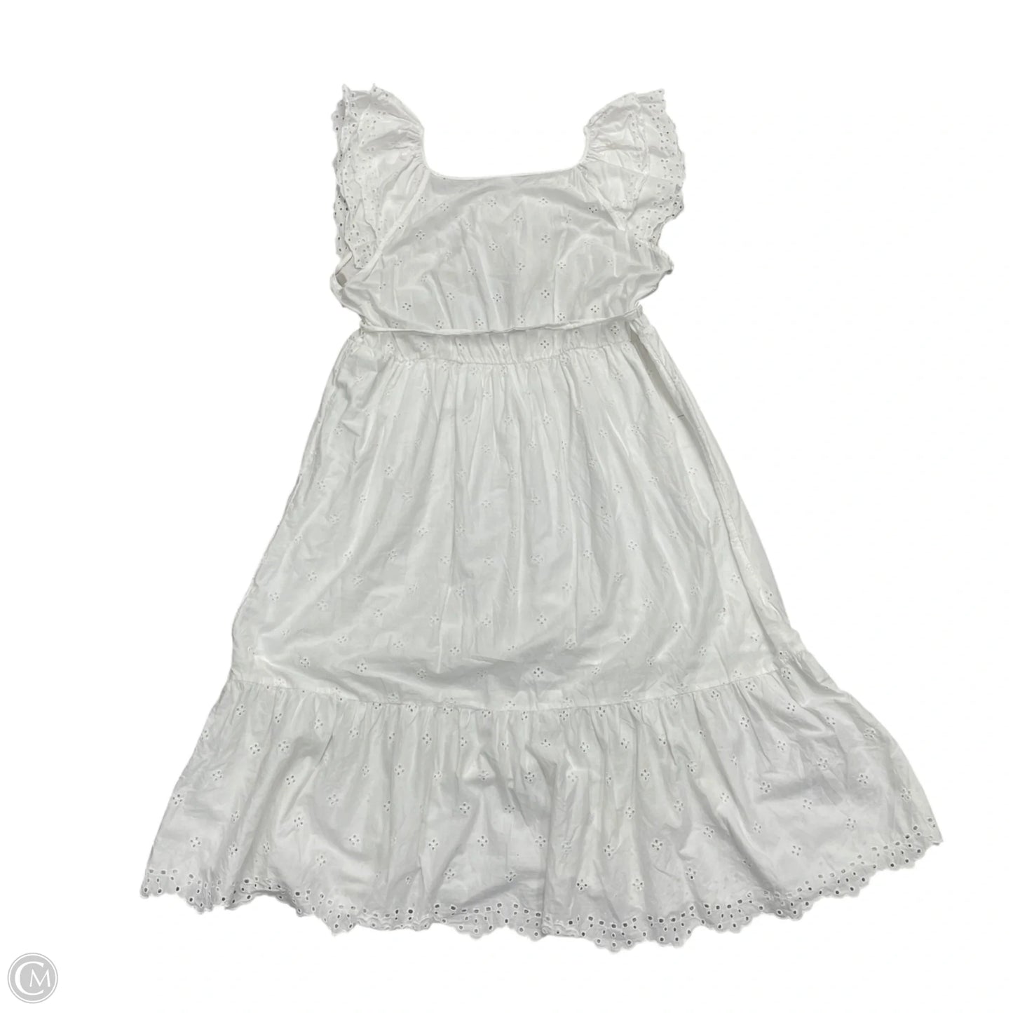 Dress Casual Maxi By Gap In White, Size: Xl