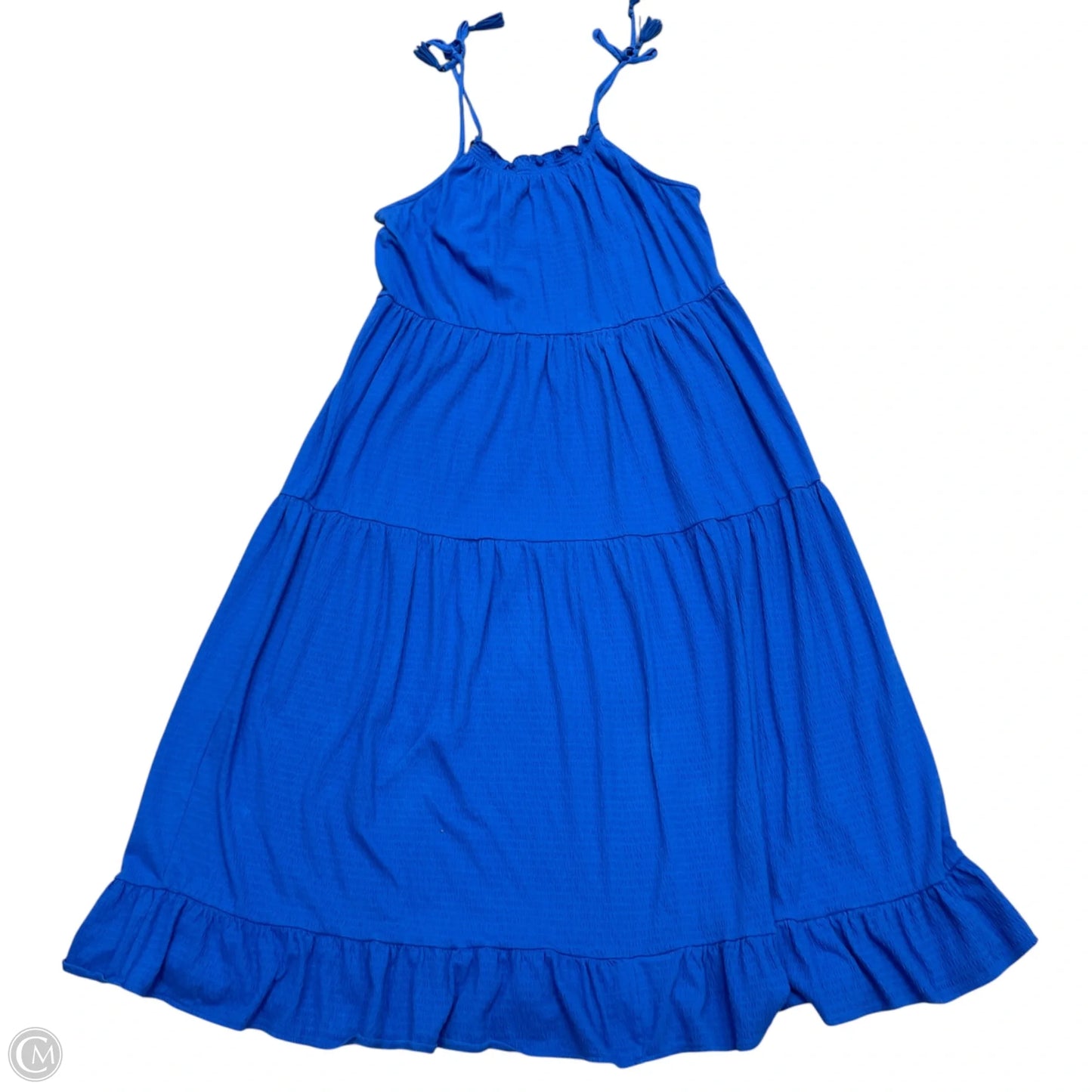 Dress Casual Maxi By Loft In Blue, Size: Xl