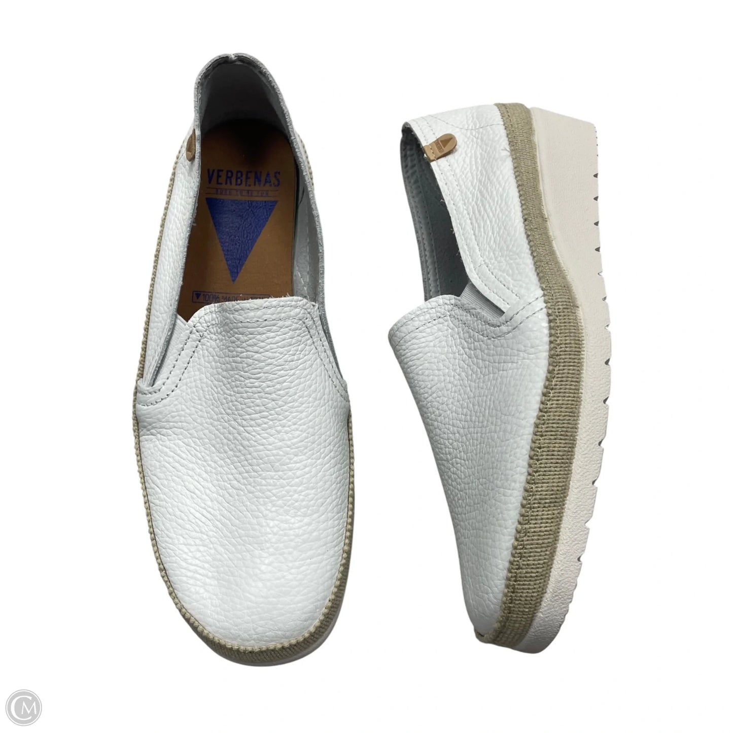 Shoes Sneakers By Verbenas In White, Size: 7.5