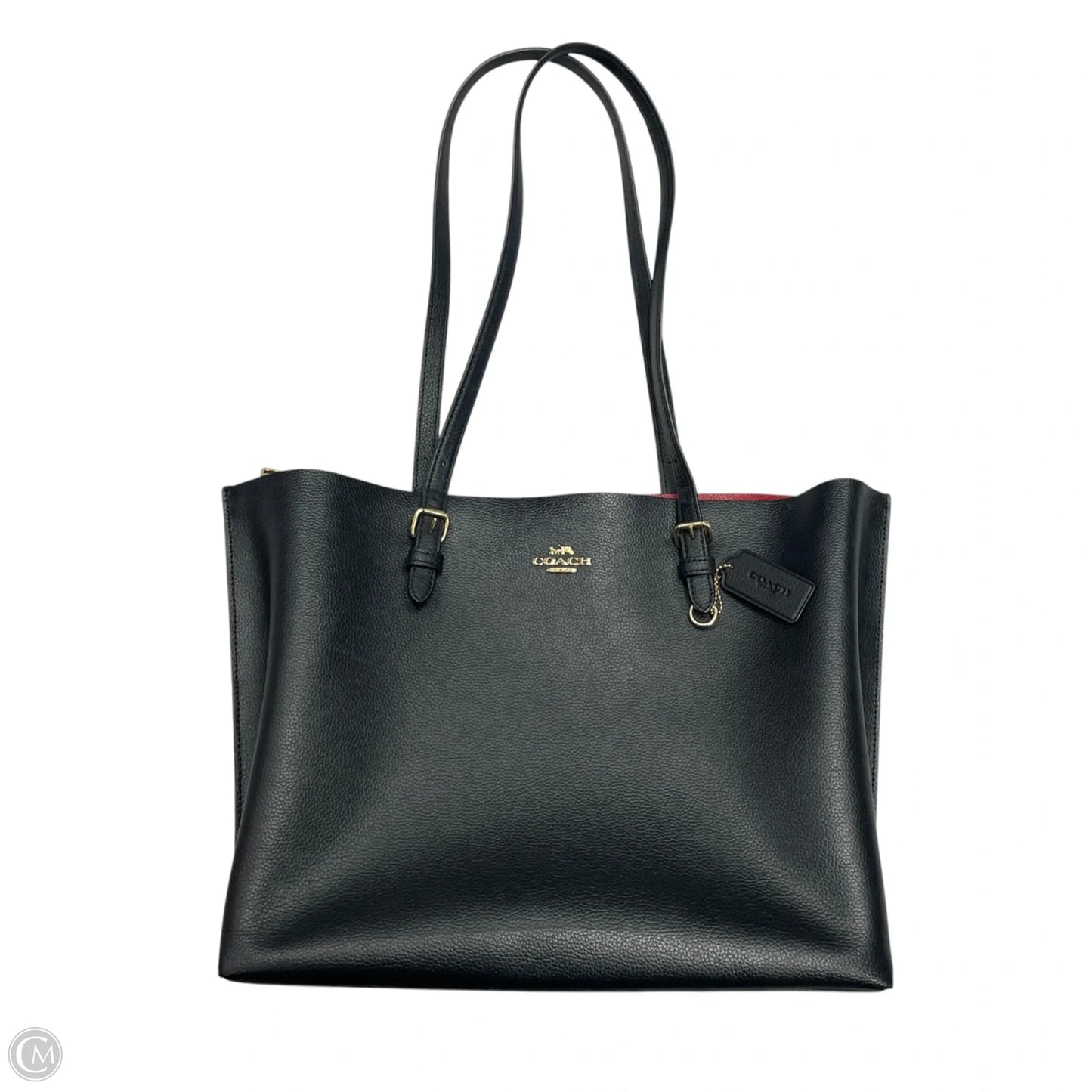 Tote Designer By Coach, Size: Medium