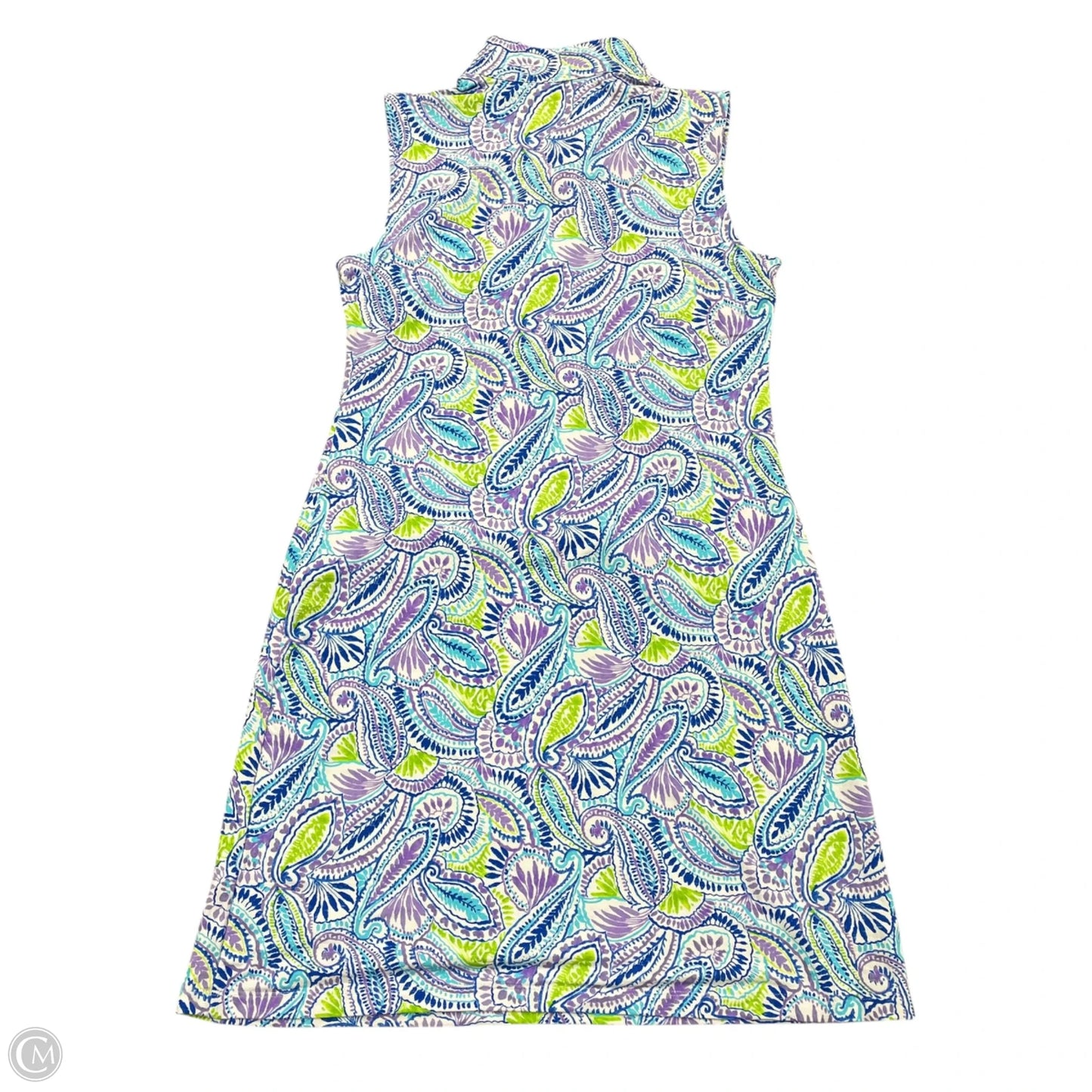 Athletic Dress By Ibkul In Blue & Purple, Size: S