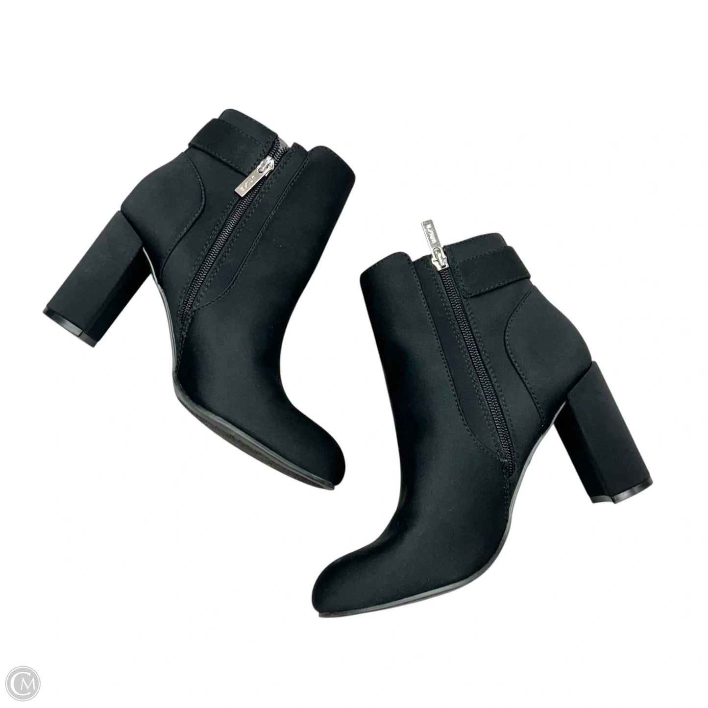 Boots Ankle Heels By Unisa In Black, Size: 7.5