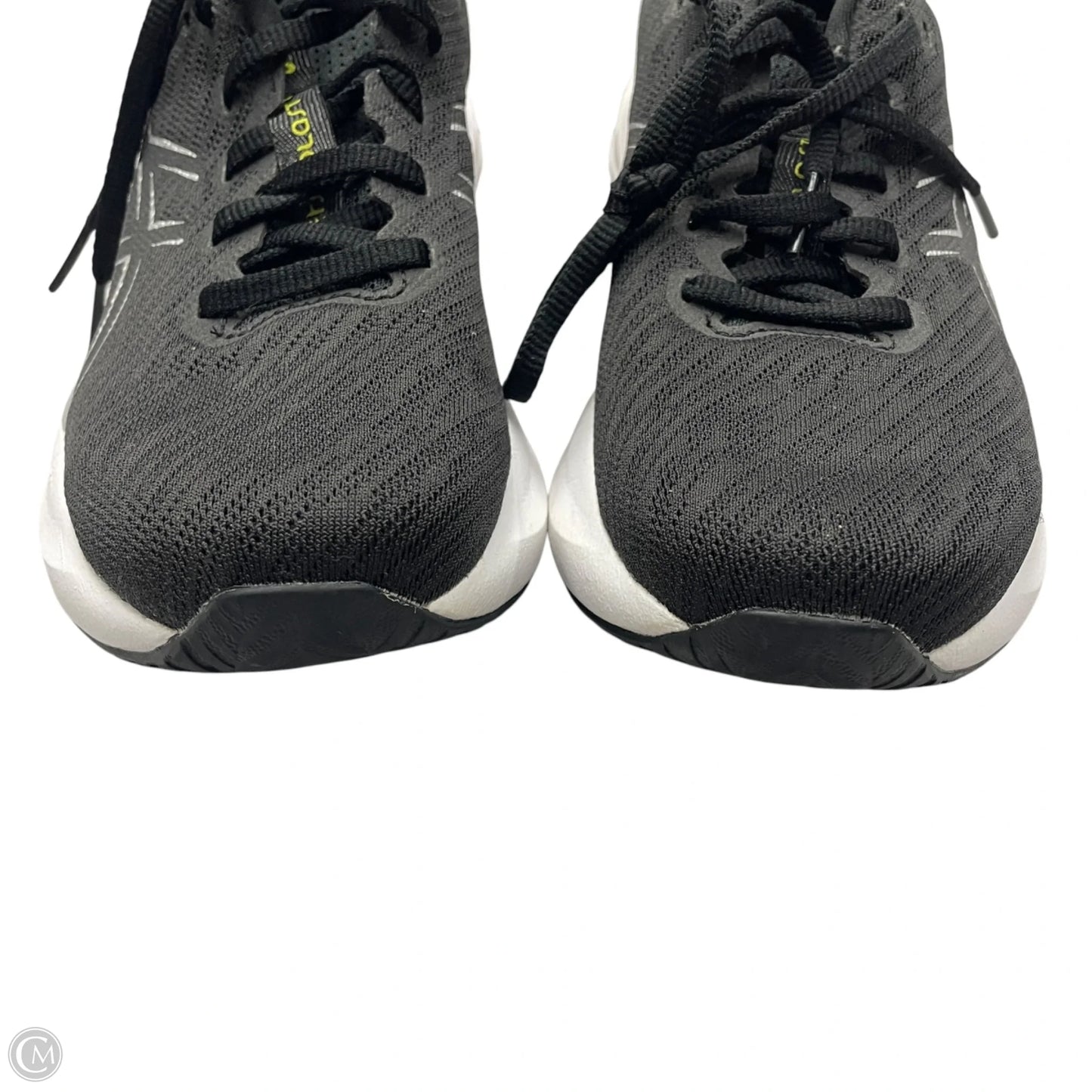Shoes Athletic By Asics In Black & White, Size: 6