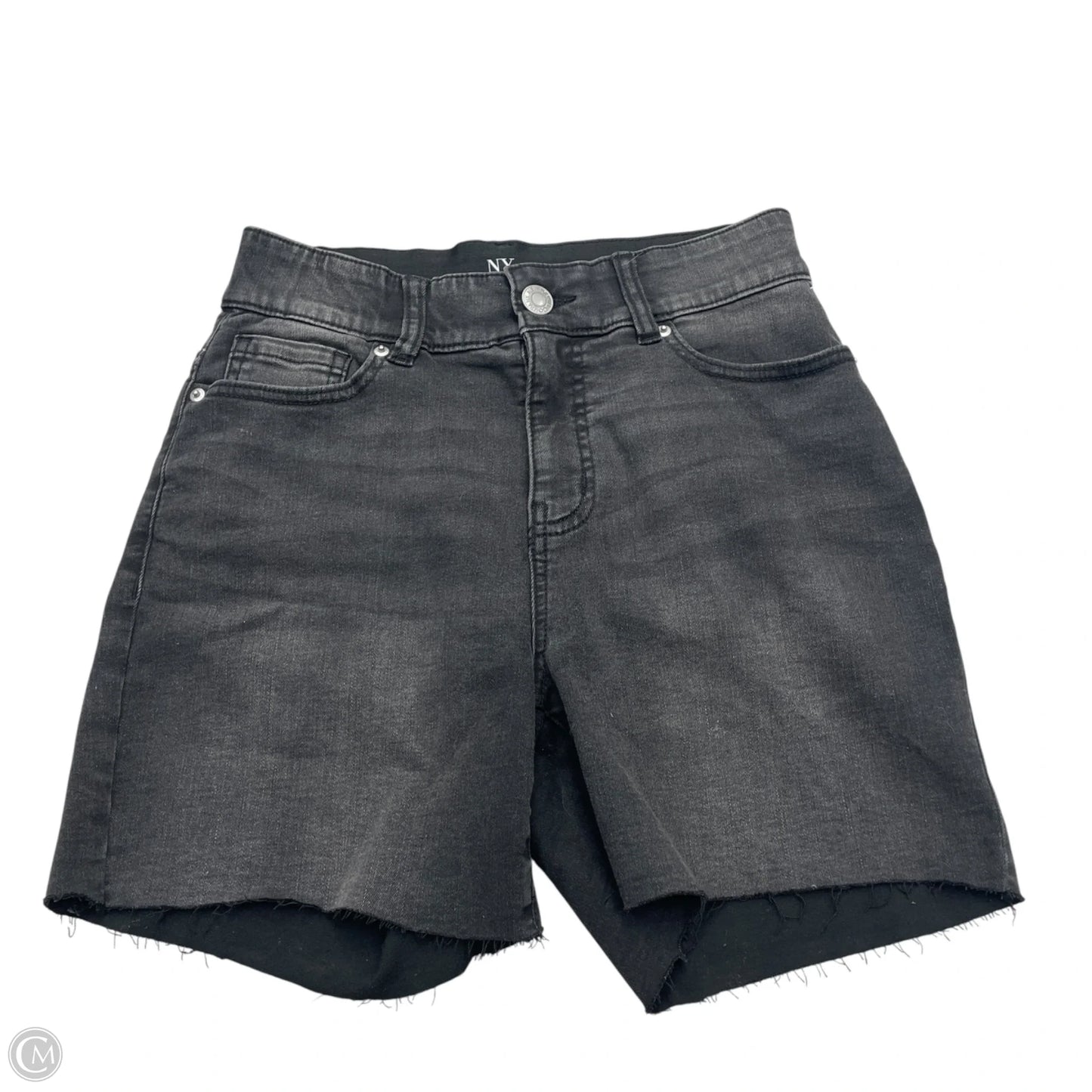 Shorts By New York And Co In Black Denim, Size: 10