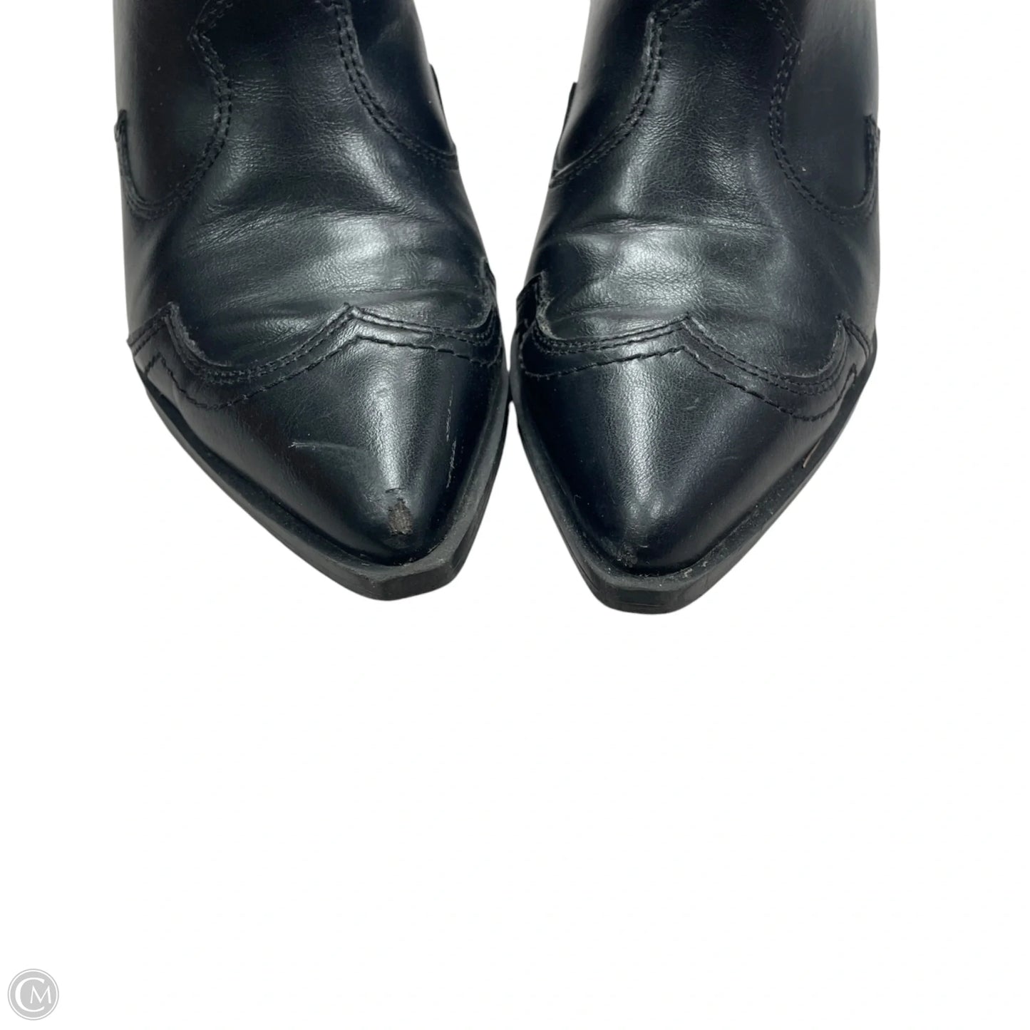 Boots Ankle Heels By Madden Girl In Black, Size: 6