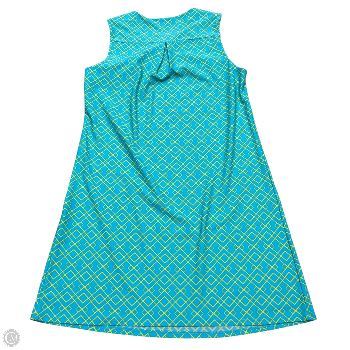 Dress Casual Short By Jude Connally In Blue & Green, Size: M