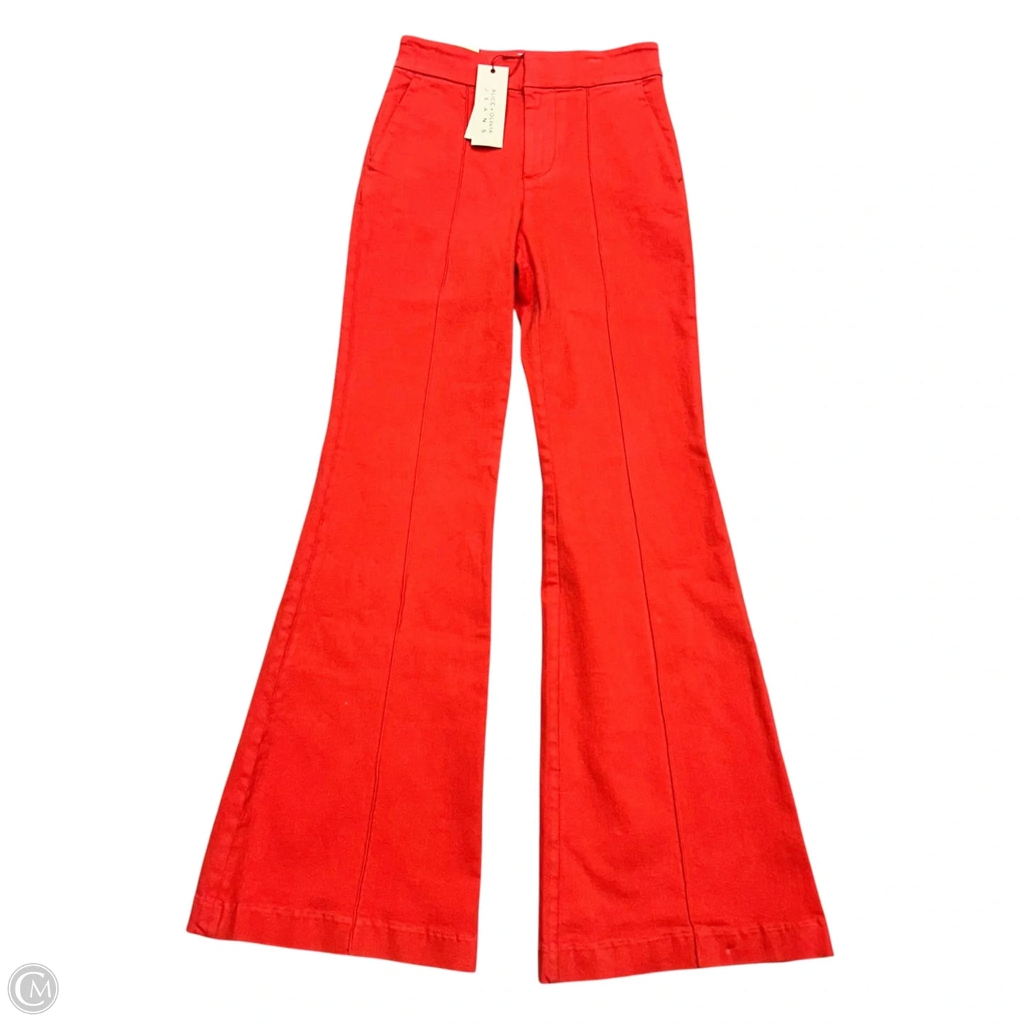 Pants Designer By Alice + Olivia In Red, Size: 2